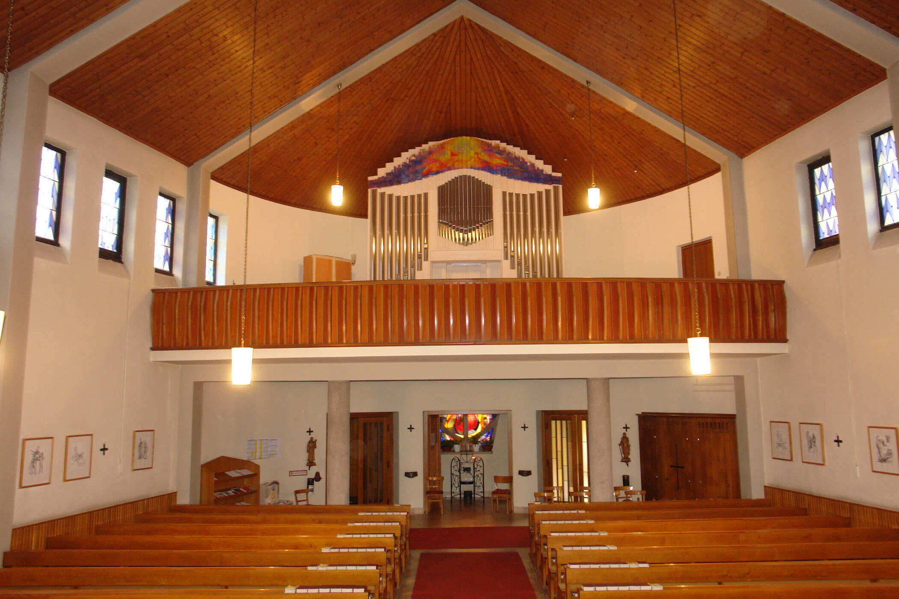 Kirchenorgel von Allgäuer Orgelbau